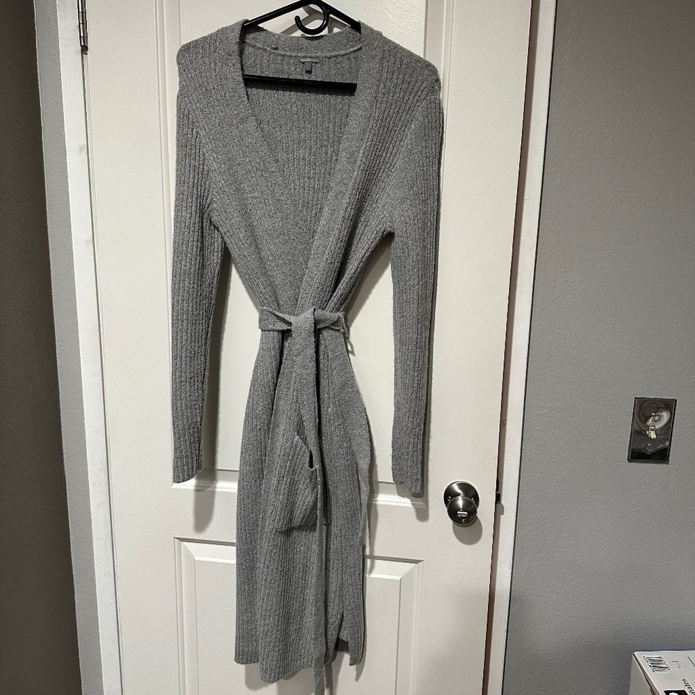 Grey Long Sweater